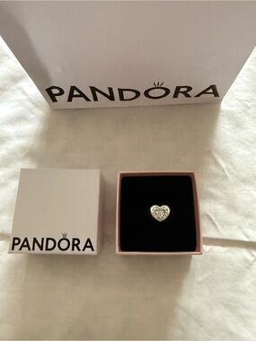 PANDORA Sterling Silver Heart Pinky Ring 3